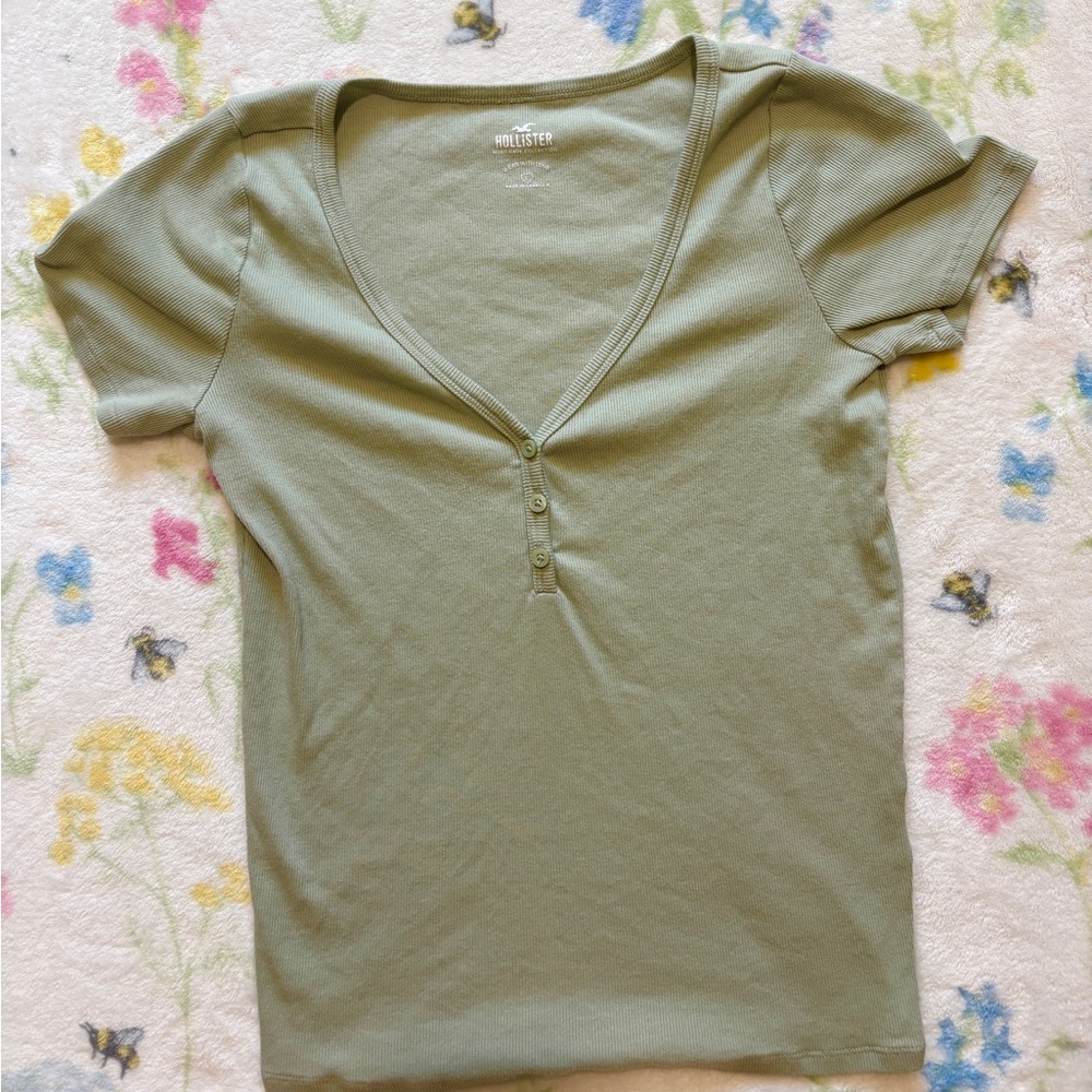 Green Hollister Top